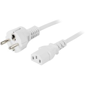 Deltaco Del 109Lv Electriciteitssnoer Wit 1 M Cee77 Iec C13 deltaco kopen in de aanbieding Deltaco Del 109Lv Electriciteitssnoer Wit 1 M Cee77 Iec C13 deltaco kopen in de aanbieding