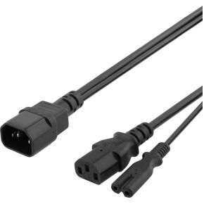 Deltaco Del 109Ya Electriciteitssnoer Zwart 05 M C14 Stekker deltaco kopen in de aanbieding