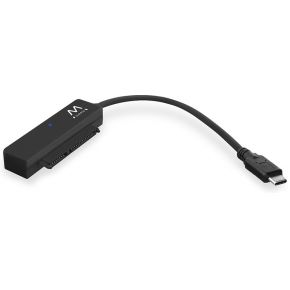Ewent EW7075 kabeladapter/verloopstukje USB 3.1 Gen1 Type-C SATA Zwart
