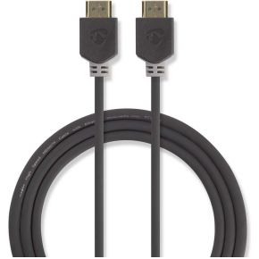 Nedis Ultra High Speed HDMI-Kabel | HDMI-Connector - HDMI-Connector | 1,00 m | Antraciet