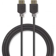 Nedis Ultra High Speed HDMI-Kabel | HDMI-Connector - HDMI-Connector | 1,00 m | Antraciet