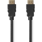 Nedis HDMI Kabel | HDMI-HDMI | 8K@60Hz | eARC | Verguld | 1.00 m | PVC | Zwart
