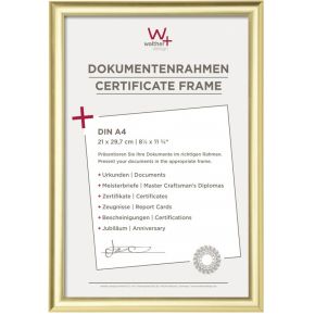 Walther Trendstyle 21X297 Kunststof Goud Din A4 Kp130G walther kopen in de aanbieding