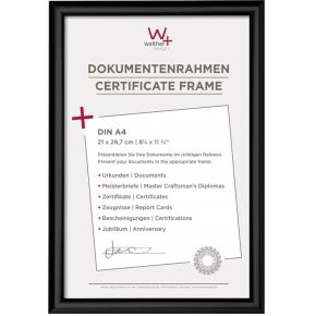 Walther Trendstyle 21X297 Kunststof Zwart Din A4 Kp130B walther kopen in de aanbieding