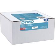 1x10 Dymo D1 printlint 12mmx7m zwart op wit