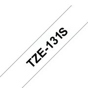 Brother-TZe131S-labelprinter-tape-Zwart-op-zilver-TZe