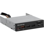 Chieftec CRD-908H geheugenkaartlezer USB 3.2 Gen 1 (3.1 Gen 1) Intern Zwart