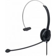 Manhattan 179867 hoofdtelefoon/headset Bedraad Hoofdband Kantoor/callcenter USB Type-A Zwart