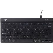 R-Go Tools Compact Break Zwart AZERTY Belgisch Toetsenbord
