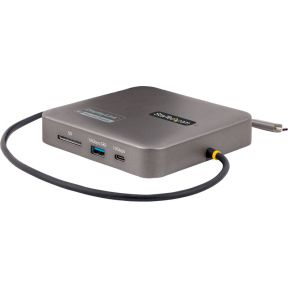 StarTech.com USB C Multiport Adapter, Dual HDMI Video, 4K 60Hz, 2-Port 10Gbps USB 3.1 Hub, 100W USB