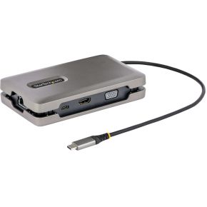 StarTech.com USB-C Multiport Adapter met USB-C DP Alt Mode Video Output/4K HDMI 2.0/VGA, USB-C Dual