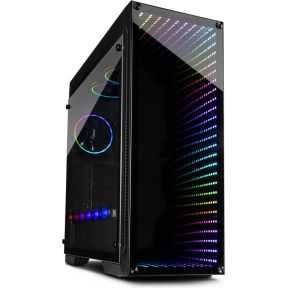 Inter-Tech X-908 Infini2 Toren Zwart