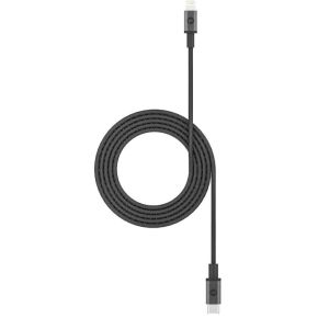 mophie oplaadkabel - USB-C naar Lightning kabel- Zwart - 1.8M