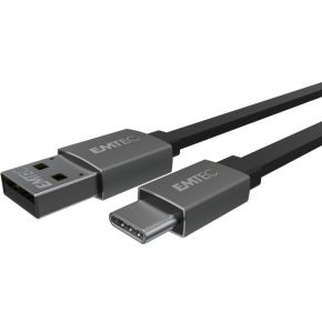 Emtec T700C USB-kabel 1,2 m USB A USB C Zwart