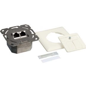 LogiLink NP0023 2x RJ-45 wandcontactdoos