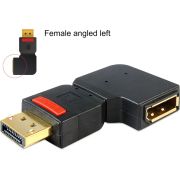 DeLOCK 65377 tussenstuk voor kabels DisplayPort Zwart