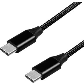 LogiLink CU0154 USB-kabel 1 m 2.0 USB C Zwart