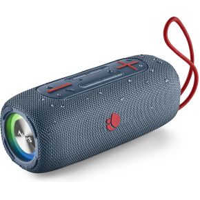 NGS Roller Nitro 3 - Draagbaare Bluetooth Speaker 30W - BT/USB/TF/AUX IN - TWS - Blauw
