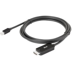 CLUB3D MiniDisplayPort 1.4 to HDMI 4K120Hz or 8K60Hz HDR10+ Cable M/M 1.8m / 6ft