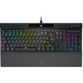 Corsair K70 RGB PRO Optical-Mechanical Gaming - BE AZERTY - Backlit RGB LED - Corsair OPX - toetsenbord