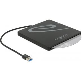 DeLOCK 42604 ODD-behuizing 13,3 cm (5.25 ) SATA III Zwart
