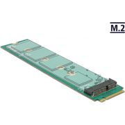 Delock 65831 Adapter M.2 Key M male > M.2 Key E-sleuf