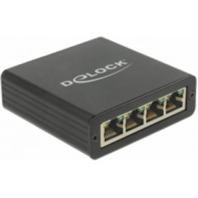 Delock 62966 Adapter USB 5 Gbps naar 4x Gigabit LAN