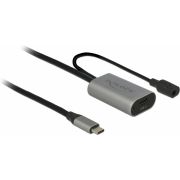 Delock 85392 Actieve USB 3.1 Gen 1 verlengkabel USB Type-C 5 m