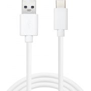 Sandberg USB-C 2.0 > USB-A 2.0 1M SAVER USB-kabel 2.0 USB C USB A Wit