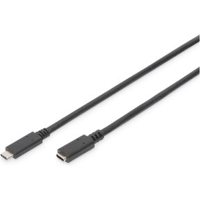 ASSMANN Electronic AK-300210-020-S USB-kabel 2 m 2.0 USB C Zwart