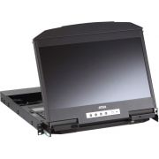 Aten-CL38-00nw-D-Consola-KVM-USB-HDMI-DVI-VGA-Dual-Rail-Alem-n-Negro-KVM-switch