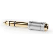 Nedis-Audio-Adapter-6-35-mm-Male-3-5-mm-Female-Metal-Silver