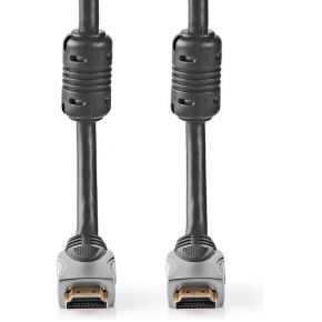 Nedis High Speed HDMI-Cable Ethernet | HDMI-connector - HDMI-connector | 10.0 m | Anthracite