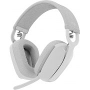 Logitech Zone Vibe 100 Headset Draadloos Hoofdband Oproepen/muziek Bluetooth Wit