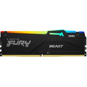 Kingston DDR5 Fury Beast RGB 1x16GB 6000 geheugenmodule