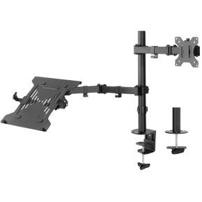 ACT Monitorarm max 32 met laptophouder, 1 scherm