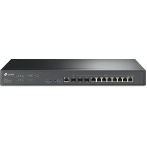 TP-Link ER8411 bedrade router Gigabit Ethernet Zwart netwerk switch
