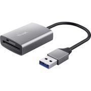 Trust Dalyx geheugenkaartlezer USB 3.2 Gen 1 (3.1 Gen 1) Aluminium