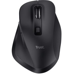 Trust Fyda Draadloze Ergonomische Muis Zwart
