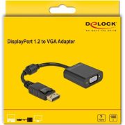 DeLOCK-61006-video-kabel-adapter-0-15-m-DisplayPort-VGA-D-Sub-Zwart