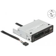 DeLOCK-91708-geheugenkaartlezer-USB-2-0-Intern-Zwart-Grijs