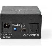 Nedis-Digitale-Audio-Switch-2-wegs-Input-DC-Power-2x-TosLink-Output-TosLink-Female-Manueel-S