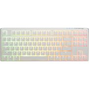 Ducky One 3 Classic Pure White TKL Gaming Tastatur RGB LED - MX-Clear US USB Amerikaans toetsenbord