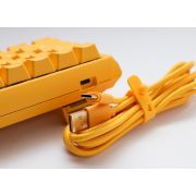 Ducky-One-3-Yellow-Gaming-Tastatur-RGB-LED-MX-Blue-US-USB-Amerikaans-Engels-Geel-toetsenbord