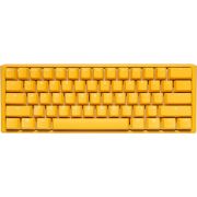 Ducky One 3 Yellow Gaming Tastatur RGB LED - MX-Red US USB Amerikaans Engels Geel toetsenbord