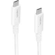 LogiLink-CU0180-USB-kabel-0-8-m-USB-C-Wit