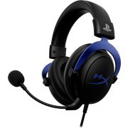 HyperX Cloud Zwart/Blauwe PS5 Bedrade Gaming Headset