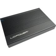 LC-Power LC-25U3-C behuizing voor opslagstations HDD-/SSD-behuizing Zwart 2.5"