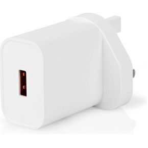 Nedis Oplader | Snellaad functie | QC3.0 | 3.0 A | Outputs: 1 | USB-A | 18 W | Automatische Voltage Select