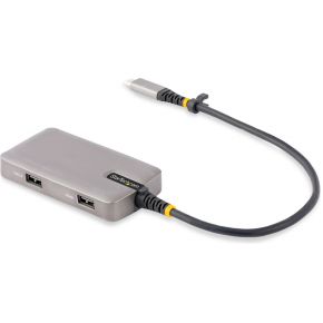 StarTech.com USB-C Multiport Adapter, 4K 60Hz HDMI Mini Dock, HDR, 3 Port USB Hub, 100W PD Pass-Thro